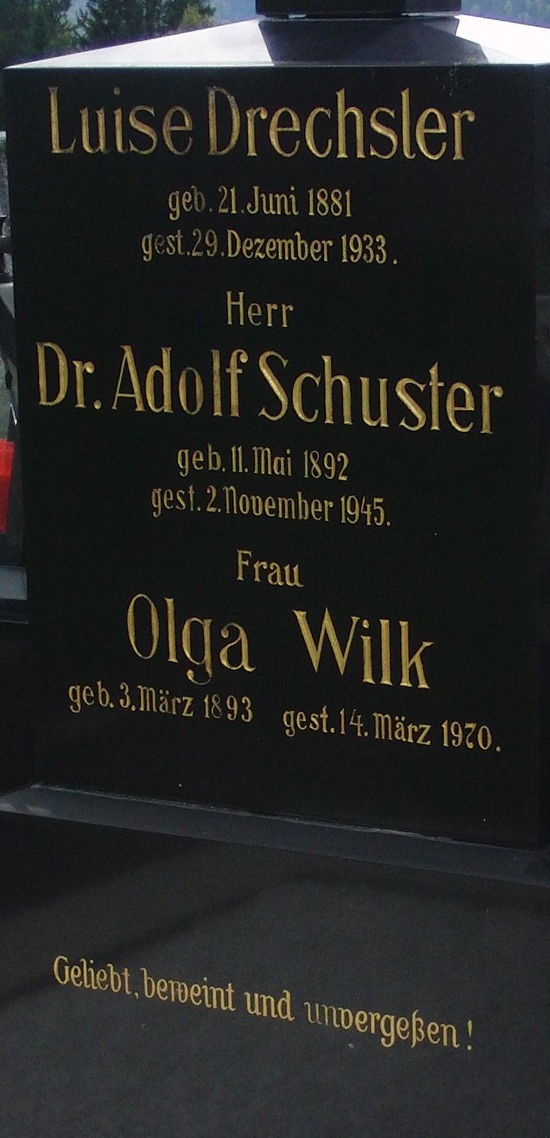 Drechsler; Schuster; Wilk