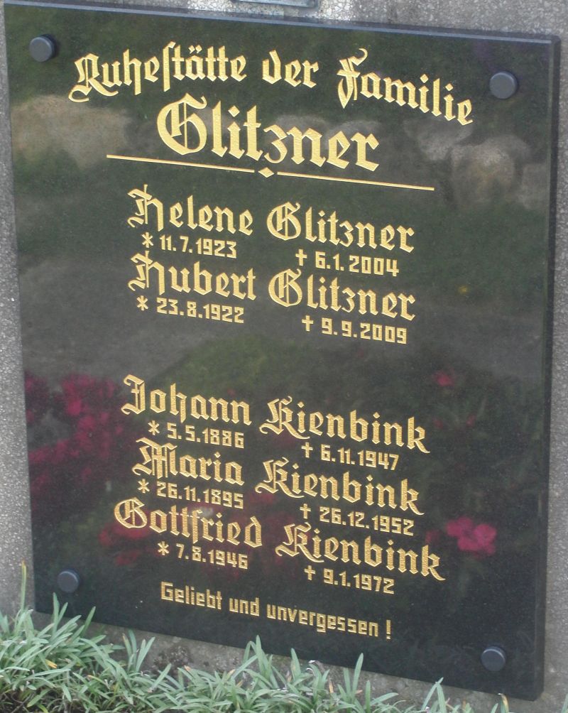 Kienbink; Glitzner