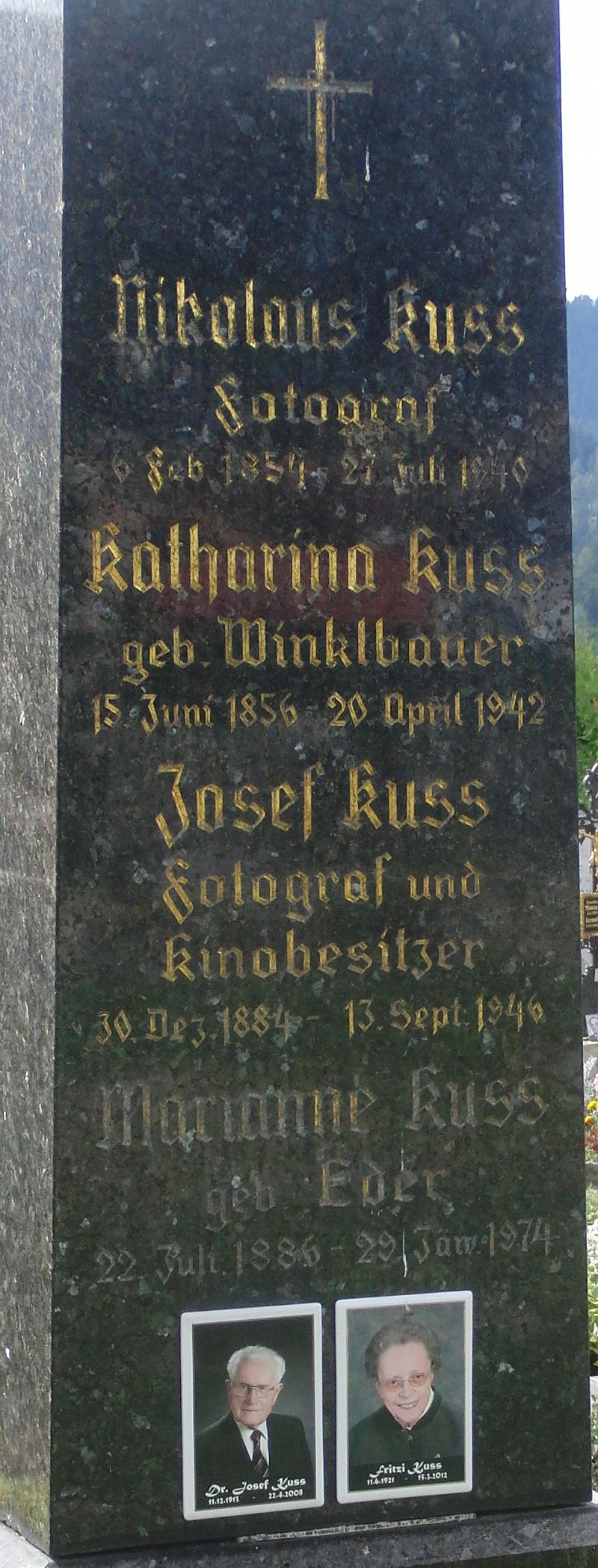 Kuss; Kuss geb. Winklbauer; Kuss geb. Eder