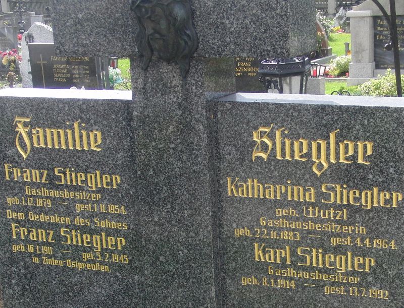 Stiegler; Stiegler geb. Wutzl
