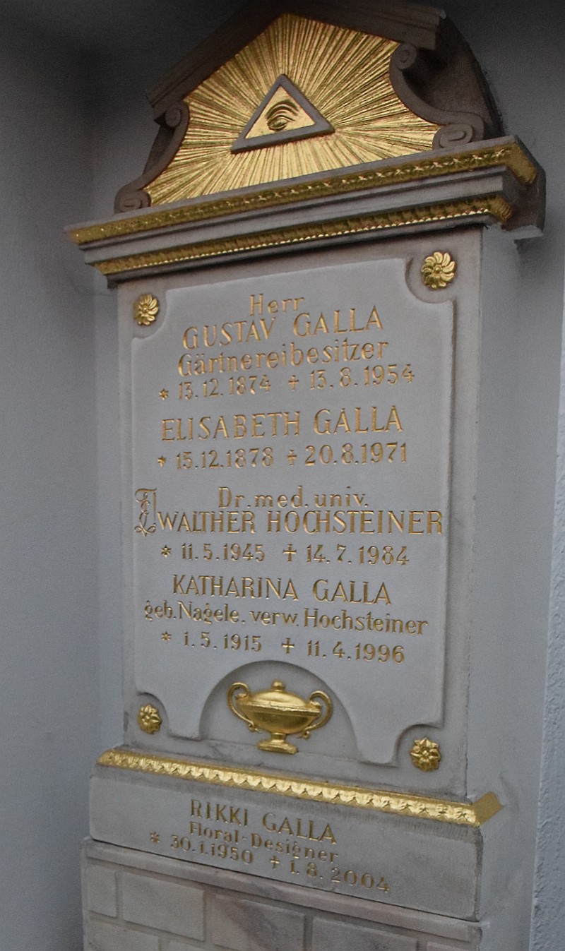Galla; Galla geb. Hochsteiner; Hochsteiner