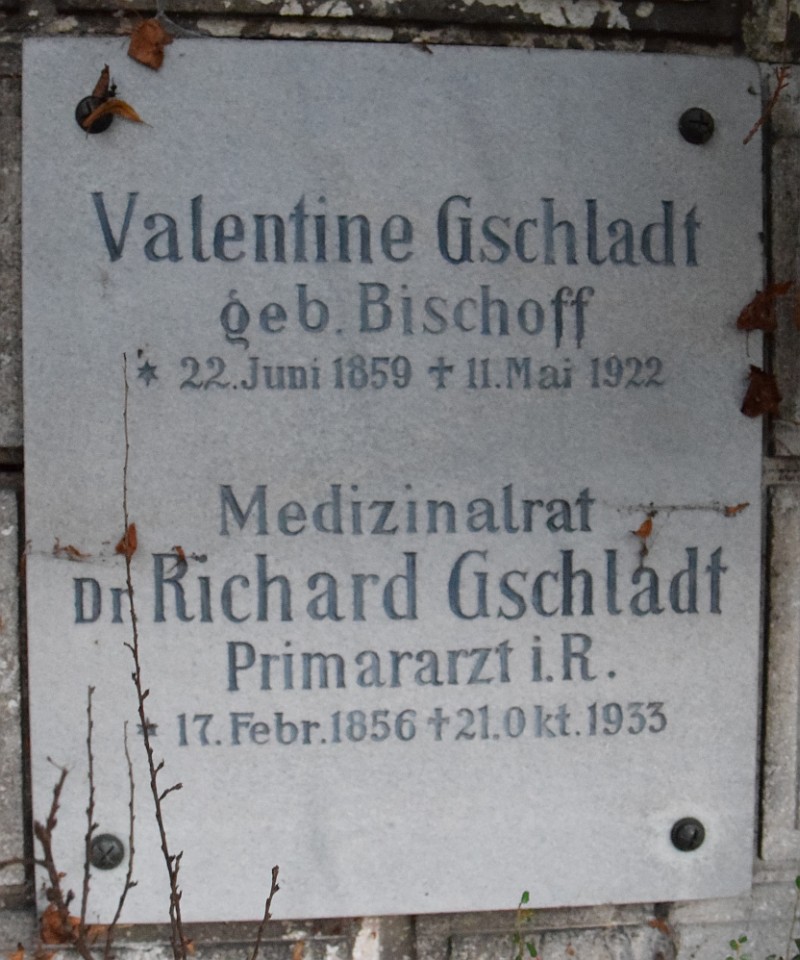 Gschladt; Gschladt geb. Bistoff