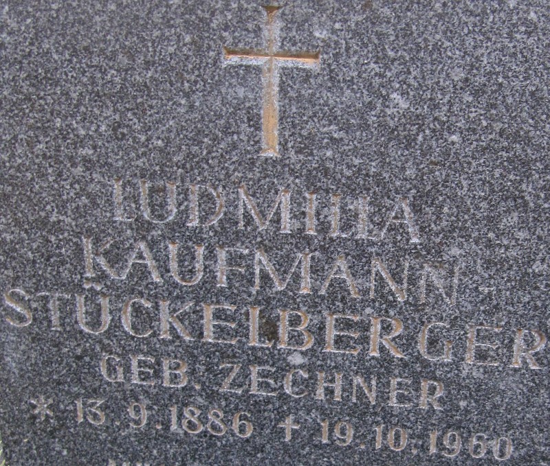 Kaufmann-Stückelberger geb. Zechner