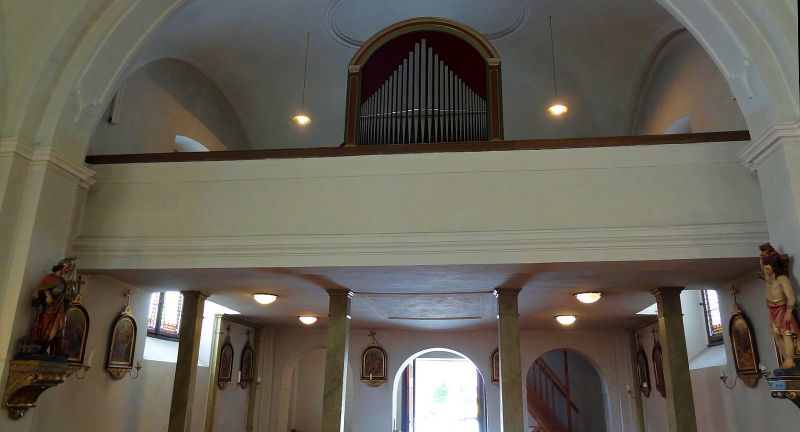 Kath. Pfarrkirche Wörschach -
Orgel