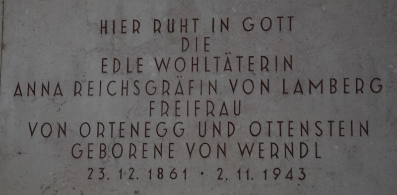 von Lamberg-Ortenegg-Ottenstein geb. von Werndl
