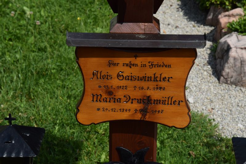 Gaiswinkler; Druckmüller