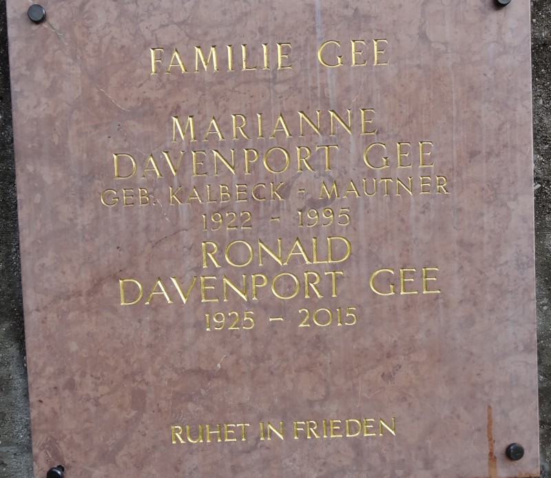 Davenport-Gee; Kalbeck-Mautner