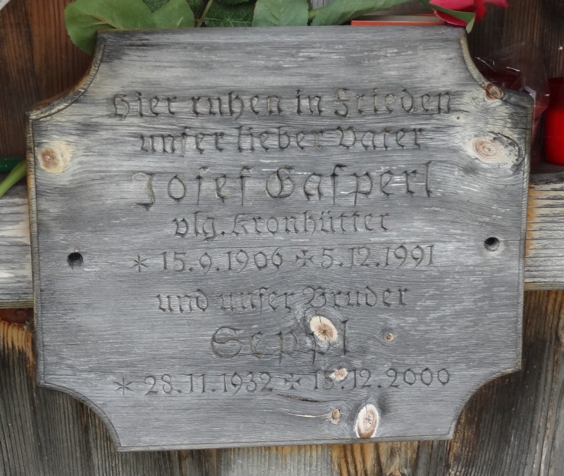 Gasperl; Kronhütter