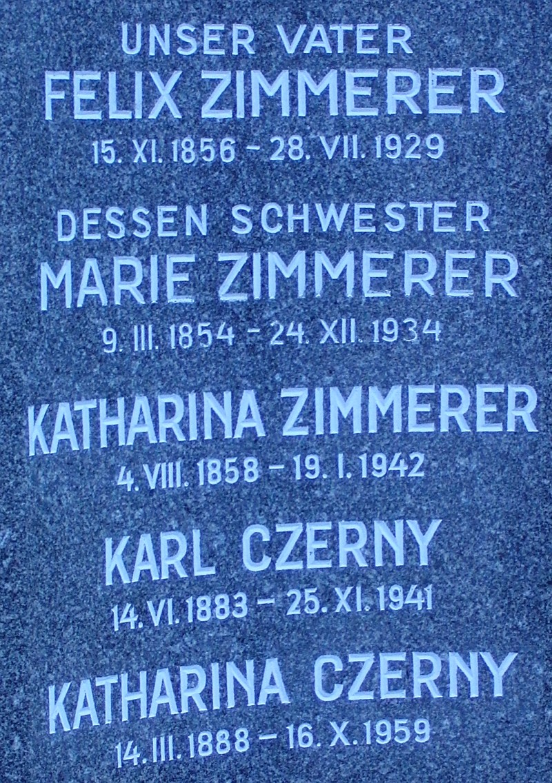 Zimmerer; Czerny