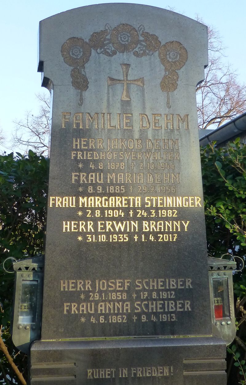 Dehm; Steininger; Branny; Scheiber