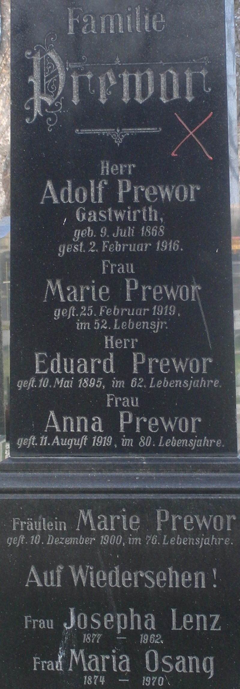 Prewor; Lenz; Osang