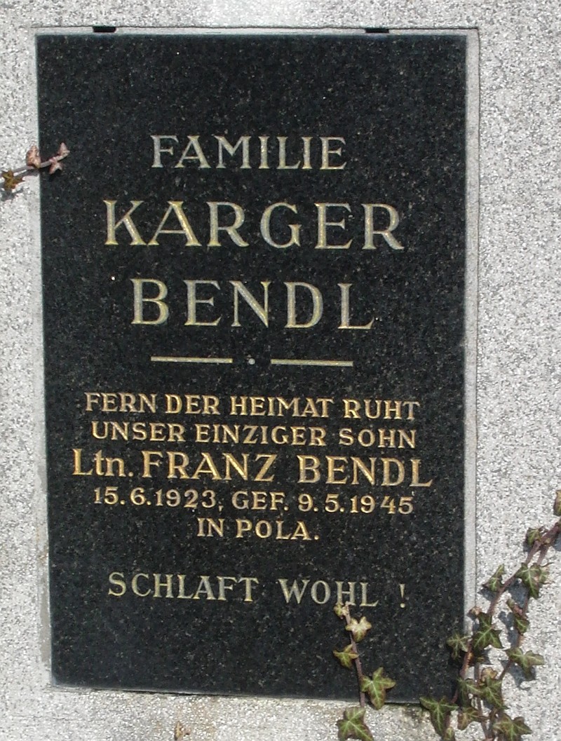 Bendl; Karger