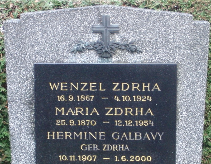 Galbavy geb. Zdrha; Zdrha