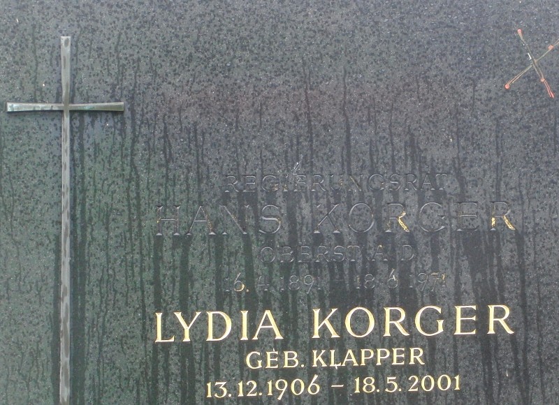 Korger; Korger geb. Klapper