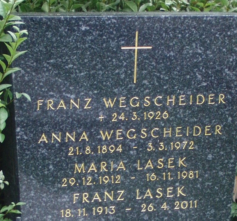 Wegscheider; Lasek