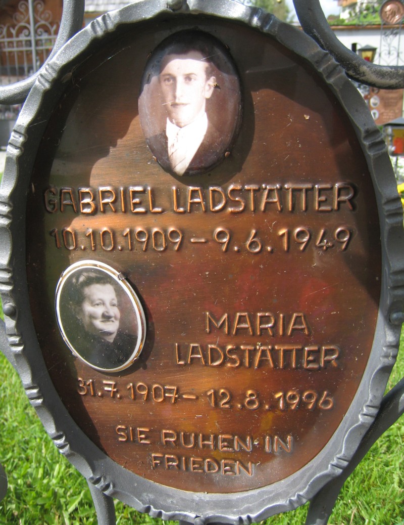 Ladstätter geb. Mayrhofer