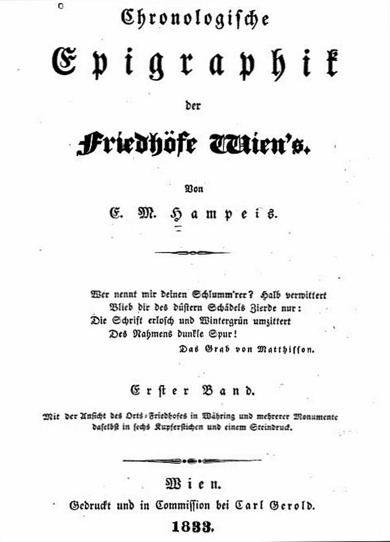 Friedhof; Hampeis (1833)