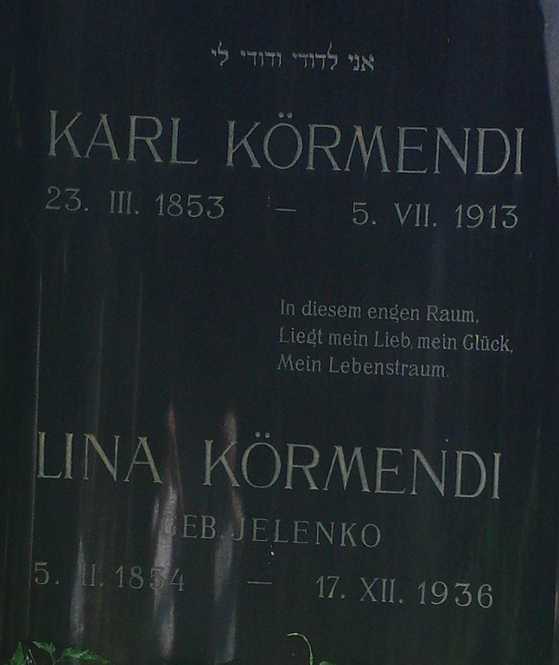 Körmendi; Körmendi geb. Jelenko