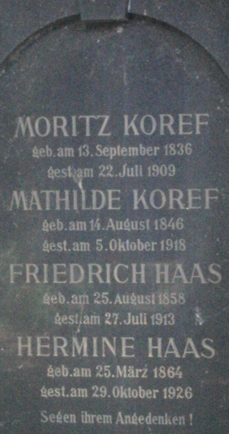 Koref; Haas