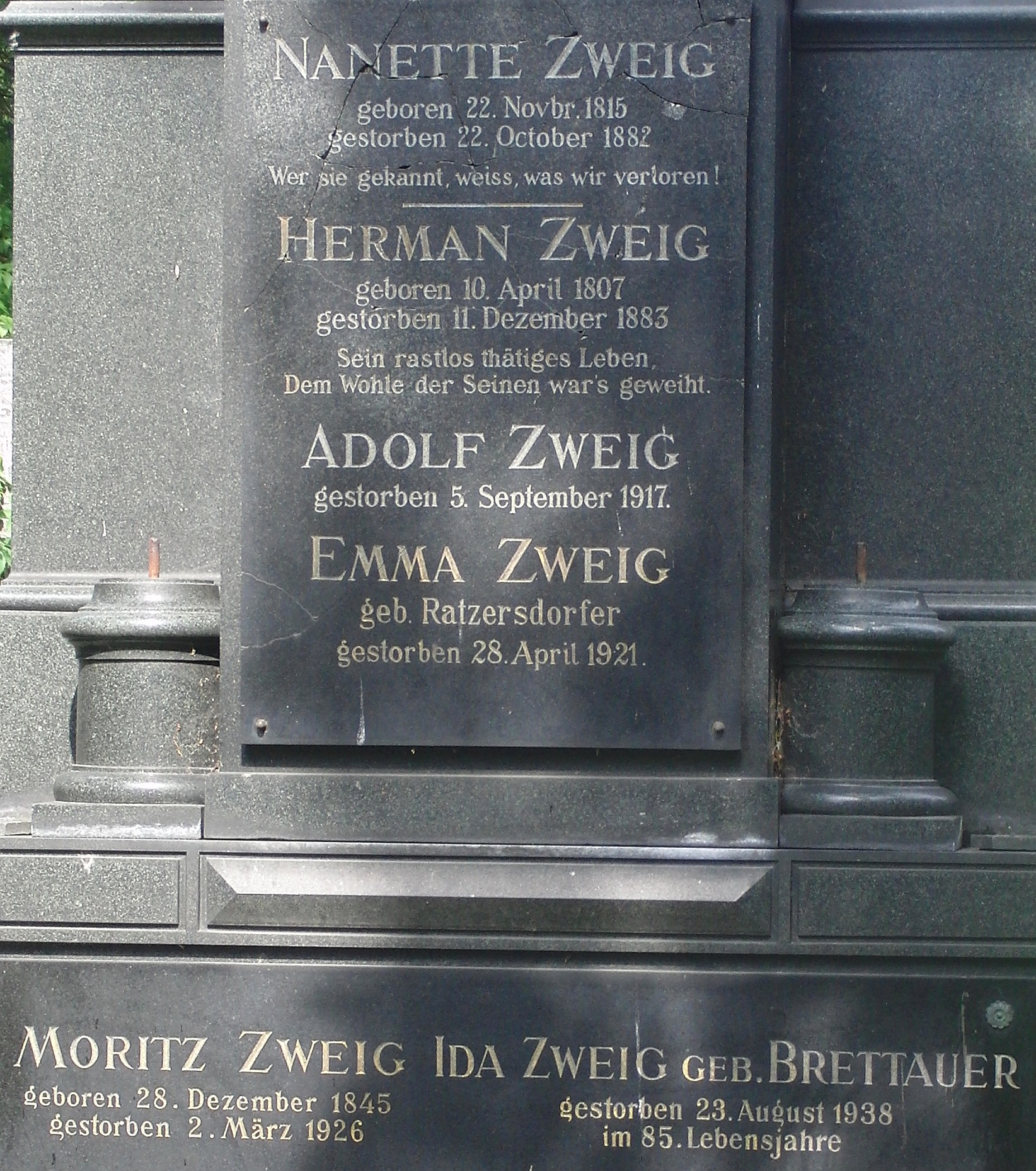 Zweig; Ratzersdorfer; Brettauer
