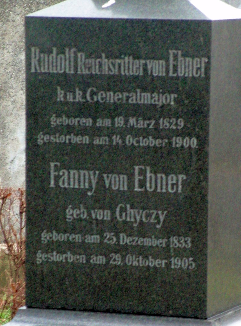 von Ebner; von Ebner geb. Chyczy