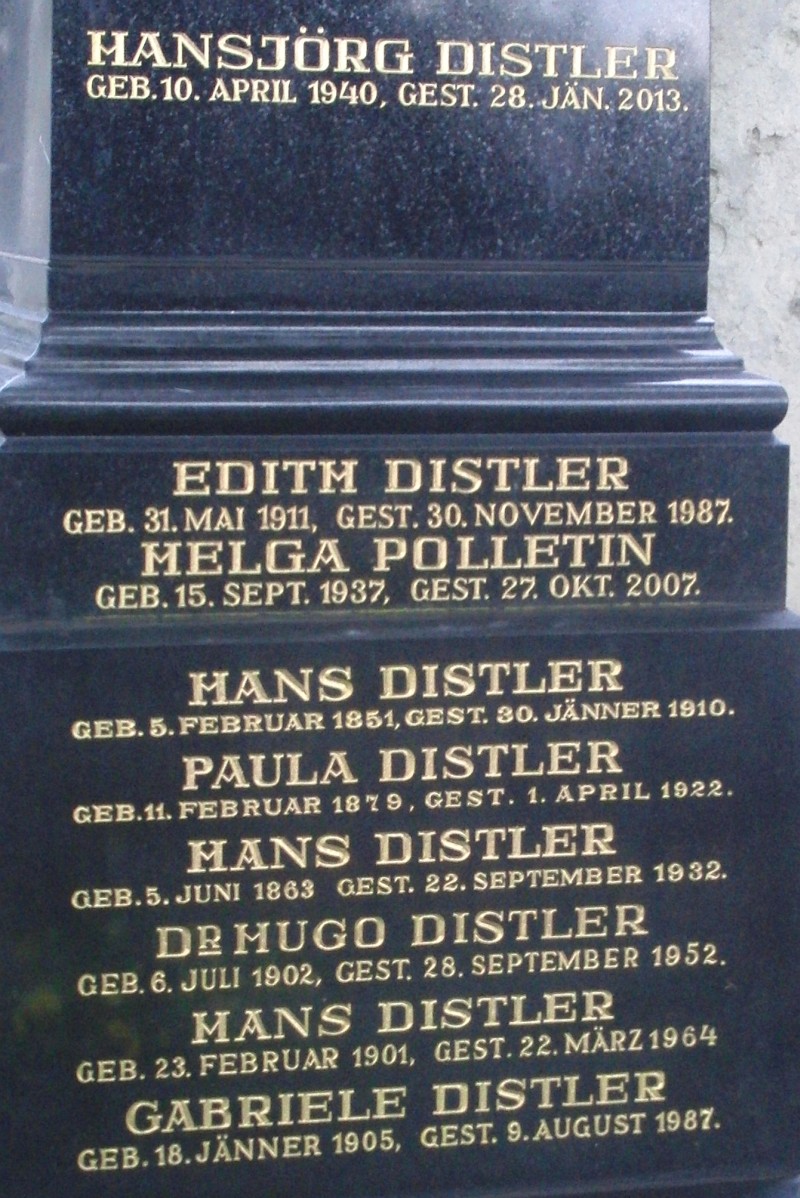 Distler; Polletin