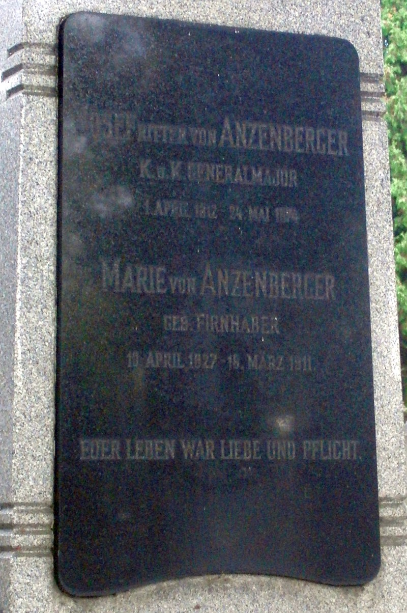 von Anzenberger; von Anzenberger geb. Firnhaber