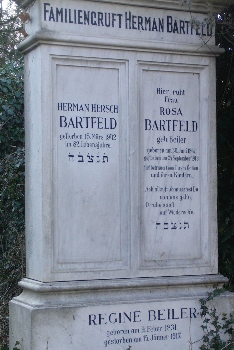 Bartfeld; Beiler; Bartfeld geb. Beiler