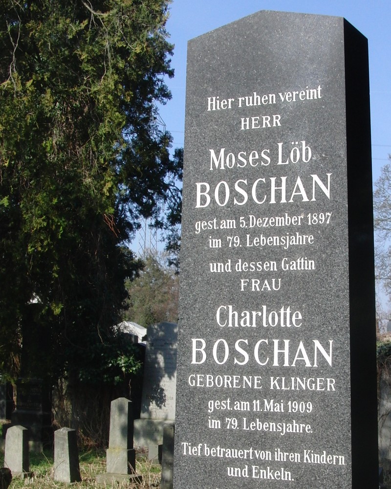 Boschan; Boschan geb. Klinger