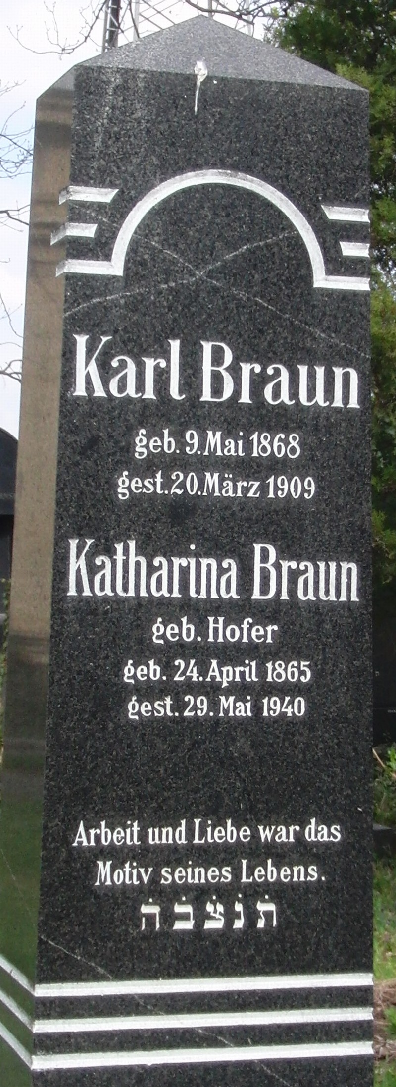 Braun; Braun geb. Hofer