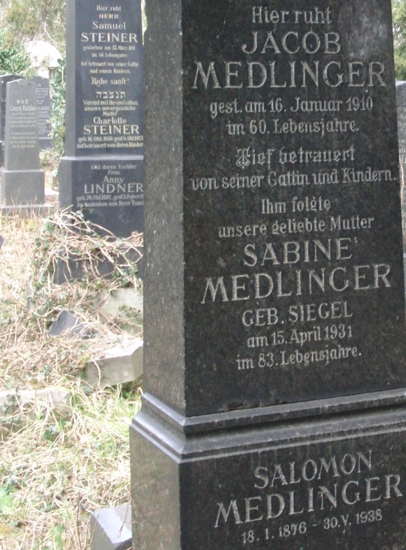 Medlinger; Medlinger geb. Siegel