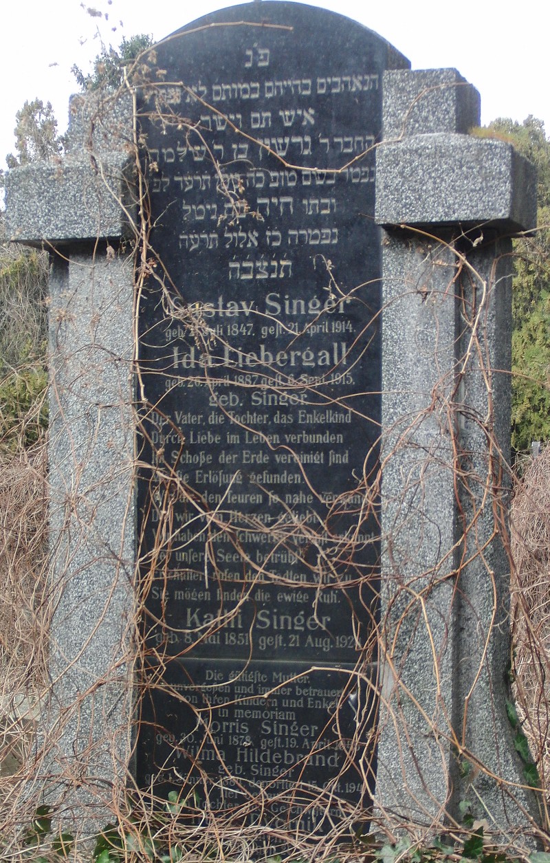 Singer; Liebergall geb. Singer; Hildebrand geb. Singer