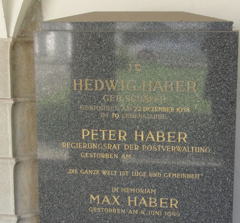 Haber; Haber geb. Schäfer