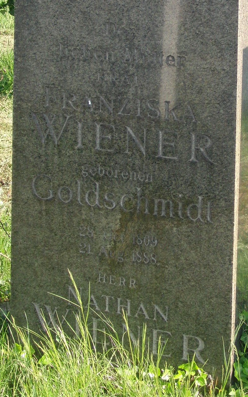 Wiener; Wiener geb. Goldschmidt