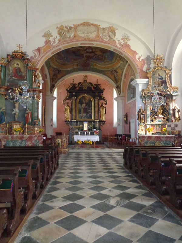 Katholische Pfarrkirche St. Zeno - Innen