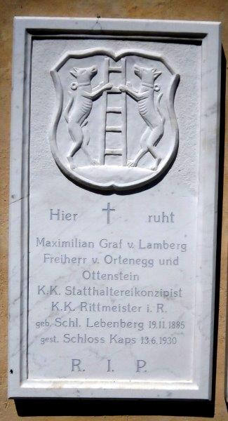 von Lamberg, Ortenegg und Ottenstein