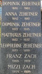 Zehetner; Zach