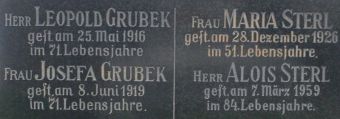 Grubek; Sterl