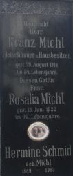 Michl; Schmid geb. Michl