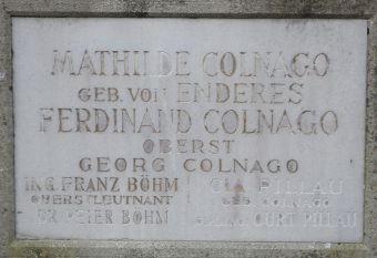 Colnago; Colnago geb. von Enderes; Böhm; Pillau