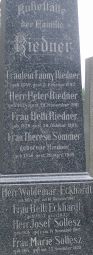 Riedner; Sommer geb. Riedner; Eckhardt; Woldemar-Eckhardt; Soltesz