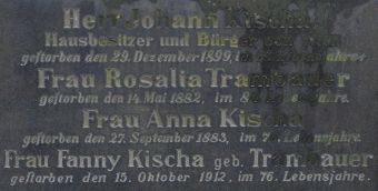 Trambauer; Kischa; Kischa geb. Trambauer