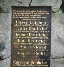 Deuticke; Riehl; Riehl geb. Deuticke