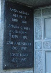 Gerger; Gerger geb. Böhm; Blaha