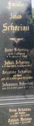 Scheriau; Scheriau geb. Faltejsek; Scheriau geb. Dötzel; Scheriau geb. Bandion; Meixner