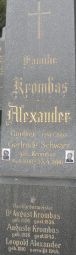 Krombas; Alexander; Schwarz geb. Krombas