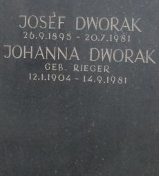 Dworak; Dworak geb. Rieger