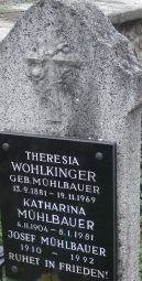 Mühlbauer; Wohlkinger geb. Mühlbauer