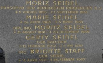 Seidel; Seidel geb. Salcher; Stapf geb. Seidel