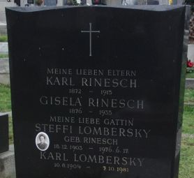 Rinesch; Lombersky geb. Rinesch